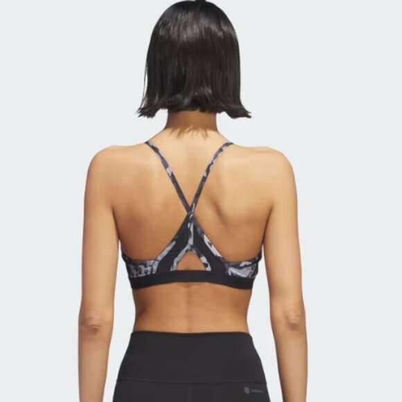 Adidas AEROREACT TRAINING LIGHT-SUPPORT BRA - Picture 7 of 9